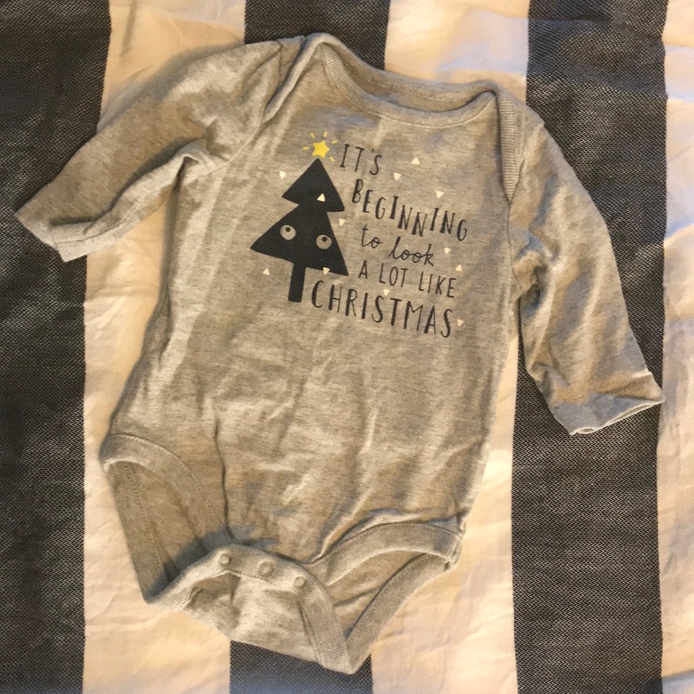 Baby gap Christmas bodysuit